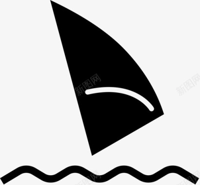 风帆帆帆板图标图标