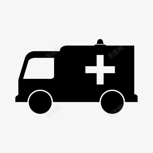 救护车医院药品图标svg_新图网 https://ixintu.com 医院 救护车 药品 运输