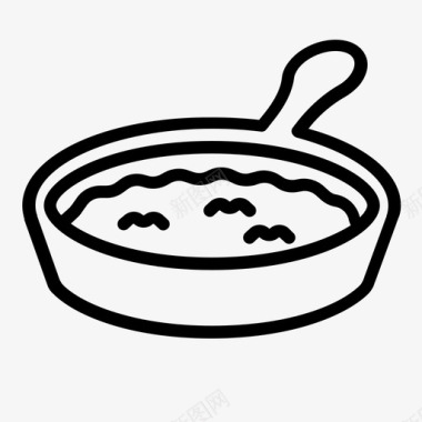 馅料砂锅菜烹饪图标图标
