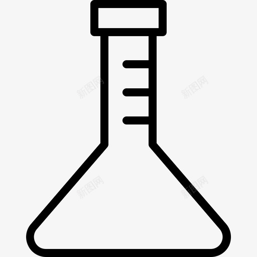 烧杯实验超级简单图标svg_新图网 https://ixintu.com 实验 烧杯 超级简单