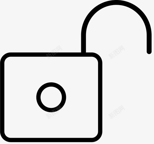 解锁打开材质标图标svg_新图网 https://ixintu.com 打开 材质设计图标 解锁