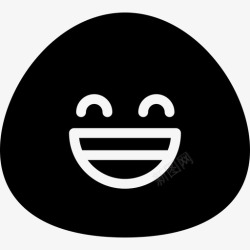 咪咪笑小金猪笑表情情绪图标高清图片