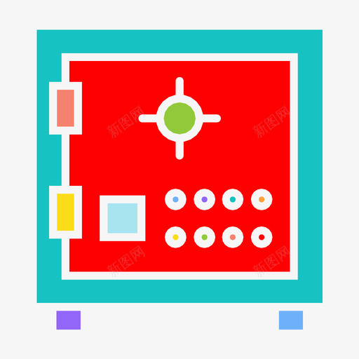 银行保险箱投资锁图标svg_新图网 https://ixintu.com 保险箱 投资 钱箱 银行保险箱 锁