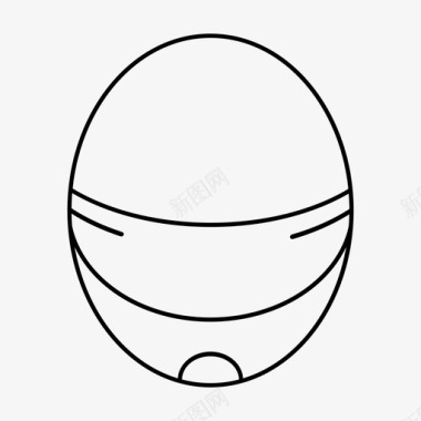 头盔摩托车头盔防护图标图标