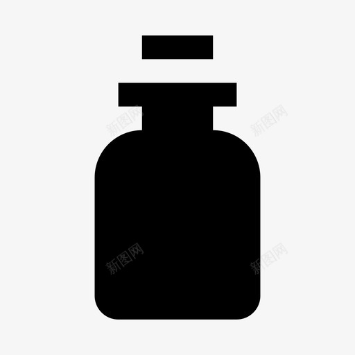 瓶组合油图标svg_新图网 https://ixintu.com 化妆品3 固体 水 油 瓶 组合