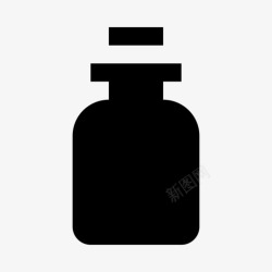 化妆品裸瓶组合瓶组合油图标高清图片