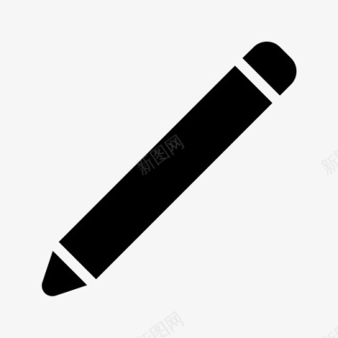 铅笔书写seo字形图标图标