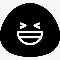 咪咪笑小金猪笑表情情绪图标高清图片
