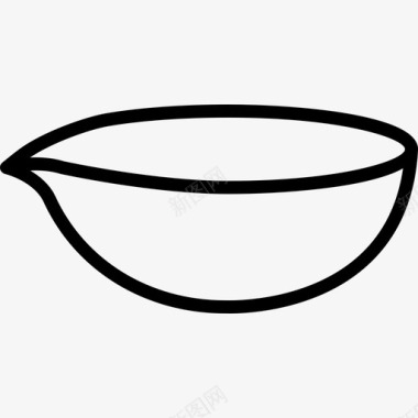蒸发皿碗图标图标