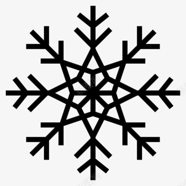 雪花季节冬天图标图标