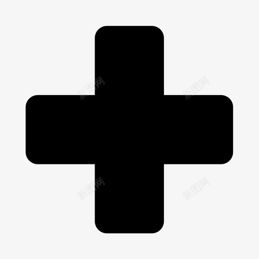 医学交叉加上图标svg_新图网 https://ixintu.com 加上 医学交叉