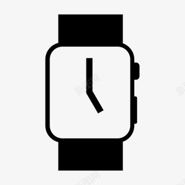 手表钟小时图标图标
