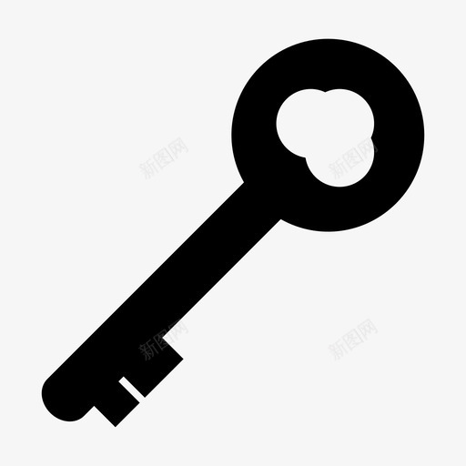 钥匙房门钥匙插入图标svg_新图网 https://ixintu.com 房门钥匙 打开 插入 许可证 钥匙
