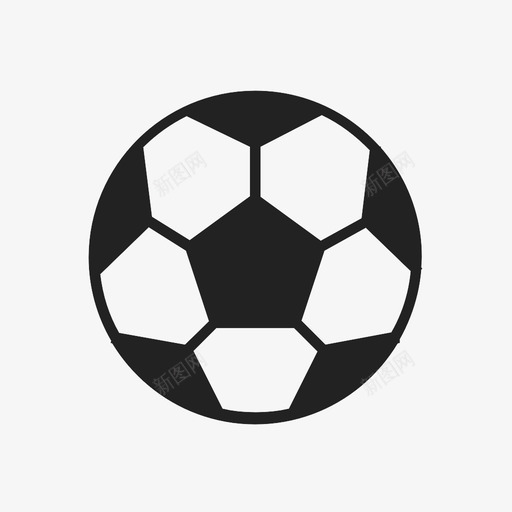 足球打球踢足球图标svg_新图网 https://ixintu.com 打球 足球 踢足球 运动