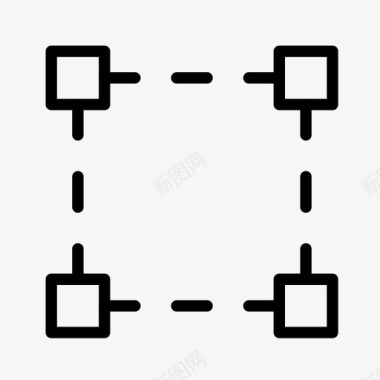 变换框对齐形状图标图标