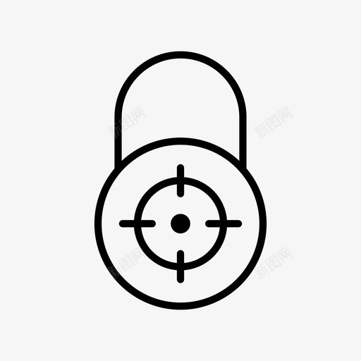 锁钥匙万能钥匙图标svg_新图网 https://ixintu.com 万能钥匙 保安 挂锁 钥匙 锁