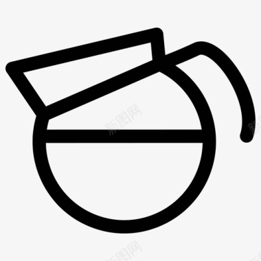 壶咖啡茶图标图标
