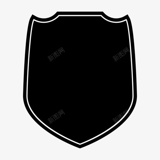 盾牌盔甲徽章图标svg_新图网 https://ixintu.com 徽章 方块 盔甲 盾牌 骑士