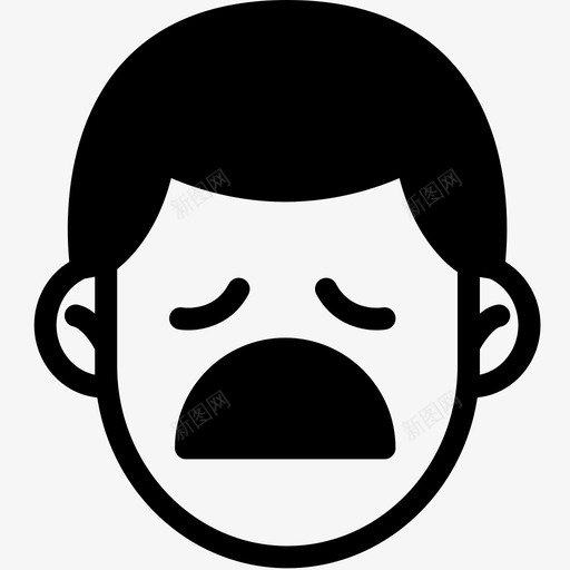 试过了表情符号情感图标svg_新图网 https://ixintu.com 情感 感觉 男人 男人表情 表情 表情符号 试过了