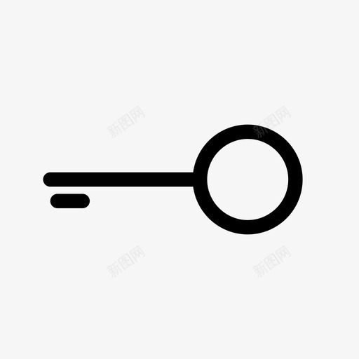 锁钥匙关键字图标svg_新图网 https://ixintu.com 关键字 洗衣 演练 解锁 钥匙 锁