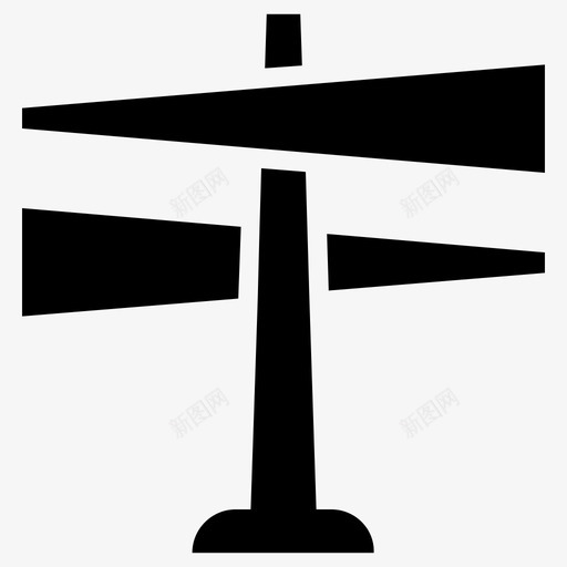 方向标志决策指示标志图标svg_新图网 https://ixintu.com 决策 商务设施2 指示标志 方向标志 道路标志