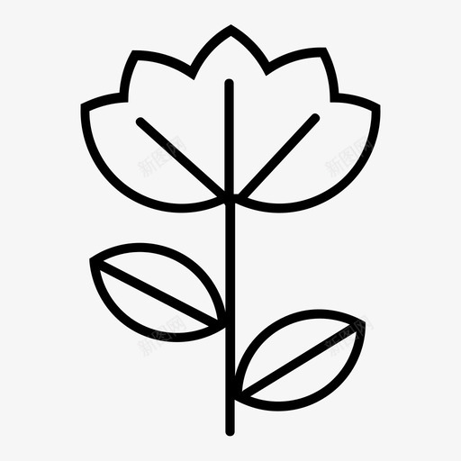 花园花树植物盆图标svg_新图网 https://ixintu.com 树 树木花园性质 植物盆 花园花