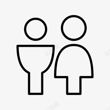 卫生间卫生间标志卫生间符号图标图标