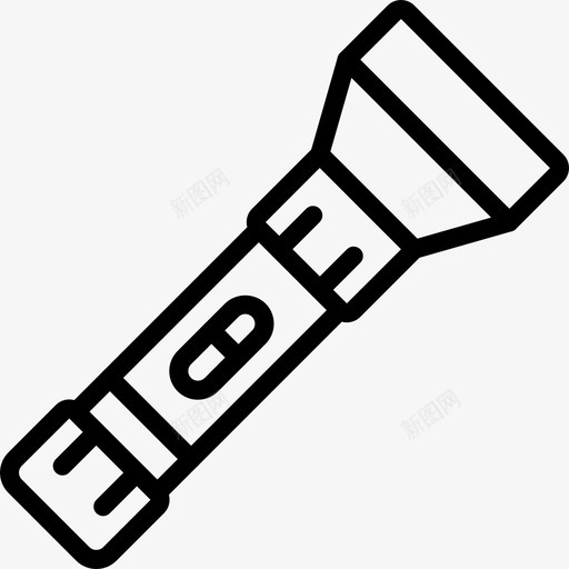 火炬工具工具轮廓图标svg_新图网 https://ixintu.com 工具 工具轮廓 火炬