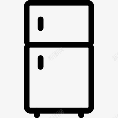 冰箱厨房用品图标图标