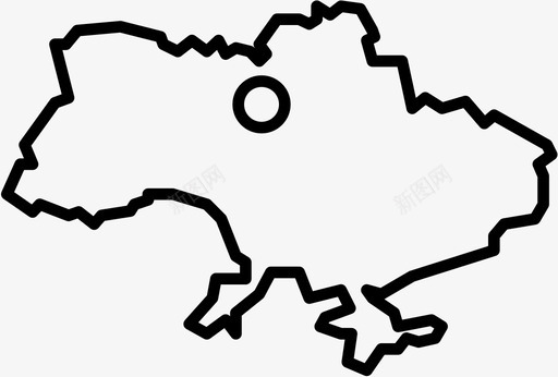 乌克兰首都国家图标图标