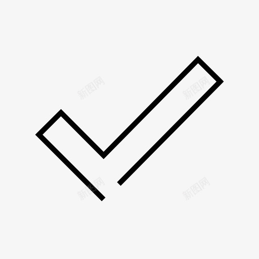 选中标记应用完成图标svg_新图网 https://ixintu.com 完成 应用 操作 是 选中标记