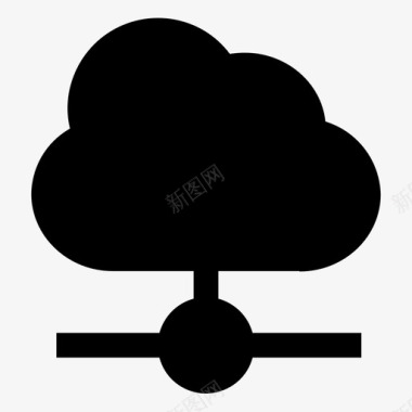 云服务器平板图标图标