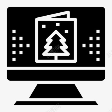 ecard圣诞节邮件图标图标