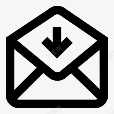 信封信电子邮件图标图标