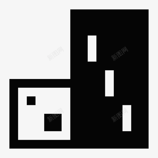 工厂管理svg_新图网 https://ixintu.com 工厂管理 扁平 简约 填充 单色