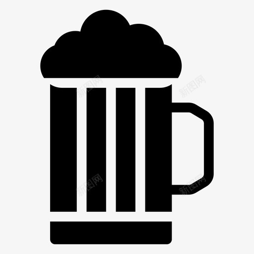 摇一摇庆祝咖啡图标svg_新图网 https://ixintu.com 咖啡 庆祝 摇一摇 派对庆祝字形图标 玻璃杯 饮料