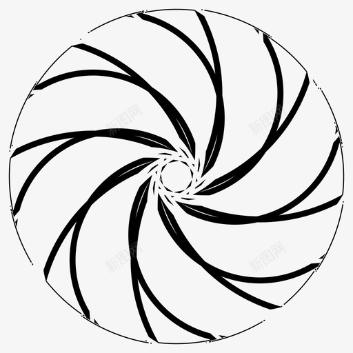漩涡黑洞飓风图标svg_新图网 https://ixintu.com 几何学 摘要 波浪 漩涡 神圣 虫洞 螺旋 门户 飓风 黑洞