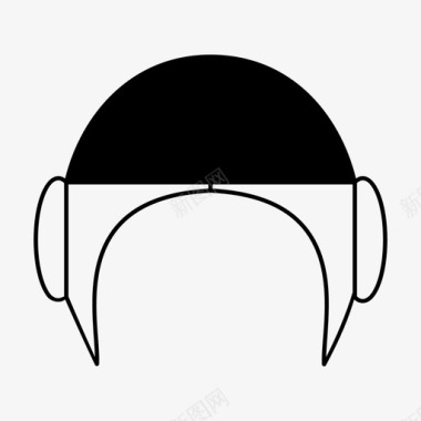头盔安全士兵头盔图标图标