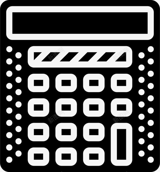 计算器教育知识图标svg_新图网 https://ixintu.com 上学 学习 教育 教育扎实 知识 计算器