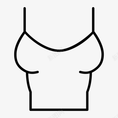 文胸胸罩内衣图标图标