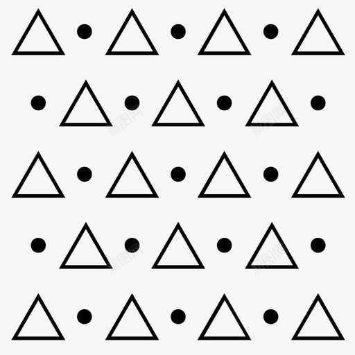 几何圣诞图案圆点三角形图标svg_新图网 https://ixintu.com 三角形 几何圣诞图案 圆点 圣诞图案套装 圣诞节