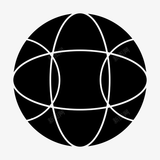 地球地理行星图标svg_新图网 https://ixintu.com 世界 地球 地理 行星