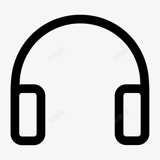 Earphonessvg_新图网 https://ixintu.com Earphones