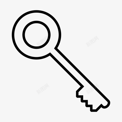 密钥访问登录图标svg_新图网 https://ixintu.com 密码 密钥 登录 访问