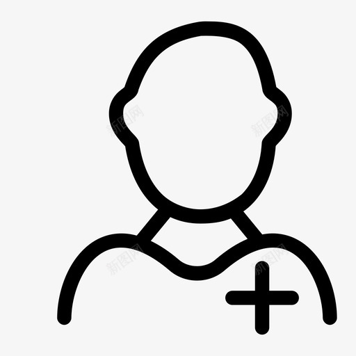 医生人职业图标svg_新图网 https://ixintu.com 人 医生 职业