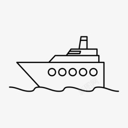 上海游艇展游艇海上海上航行图标高清图片