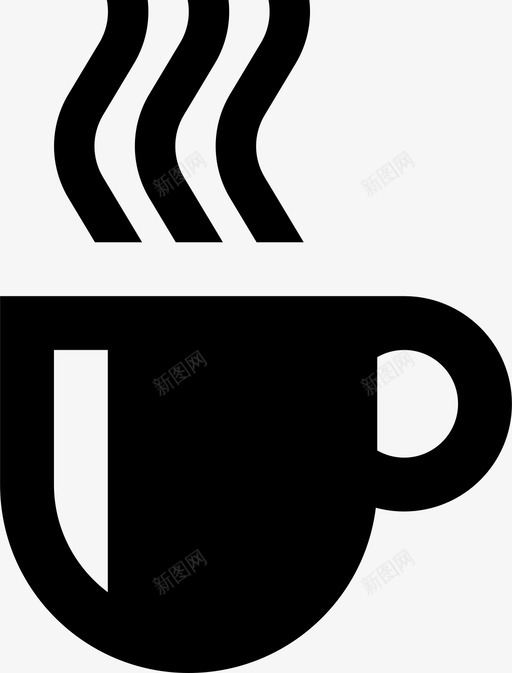 咖啡杯热休息咖啡杯图标svg_新图网 https://ixintu.com 休息 咖啡杯 咖啡杯热