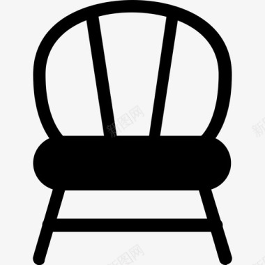 椅子家具雕文图标图标