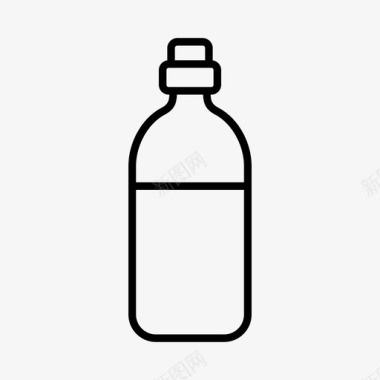 瓶子酒啤酒图标图标