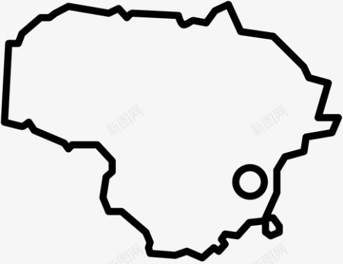 立陶宛首都国家图标图标